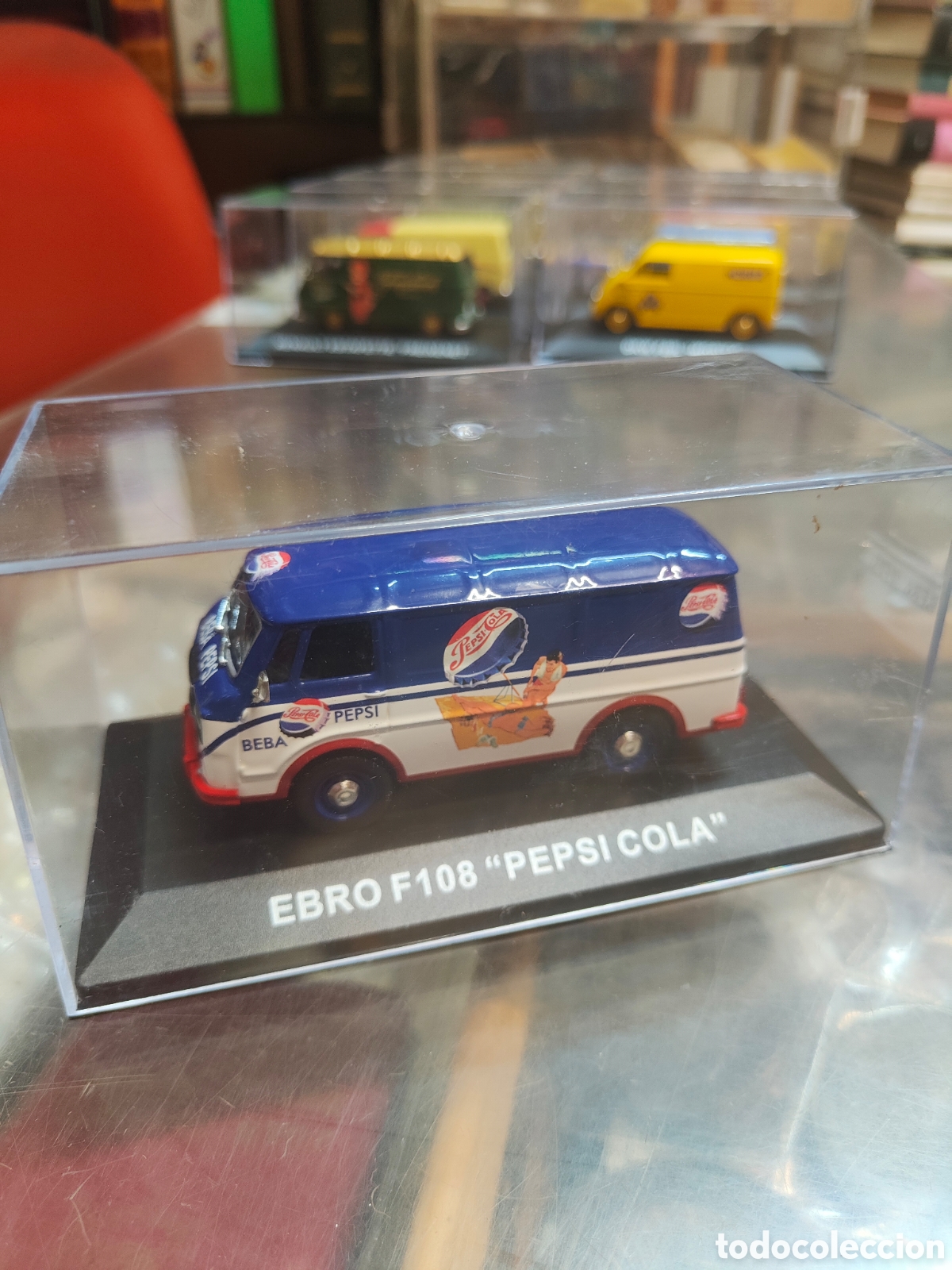 Coches a escala: Ebro F108 Pepsi Cola IXO