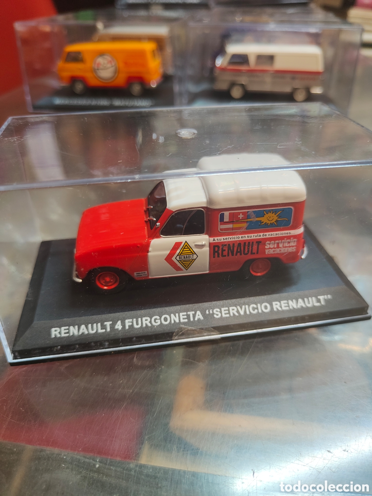 Coches a escala: Renault 4 Furgoneta Servicios Renault IXO