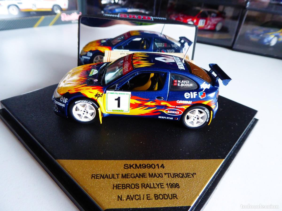 Coches a escala: 1/43 Vitesse Skid Renault Megane Maxi Turquey Clarion #1 Hebros Rallye 1998 Avci Bodur