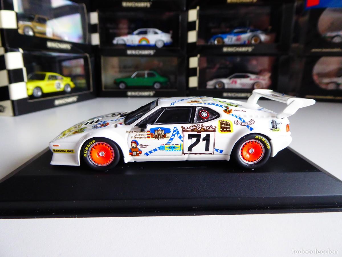 Coches a escala: 1/43 Minichamps BMW M1 Procar Munchen Spatenhaus #71 24H Le Mans 1981 Von Bayern