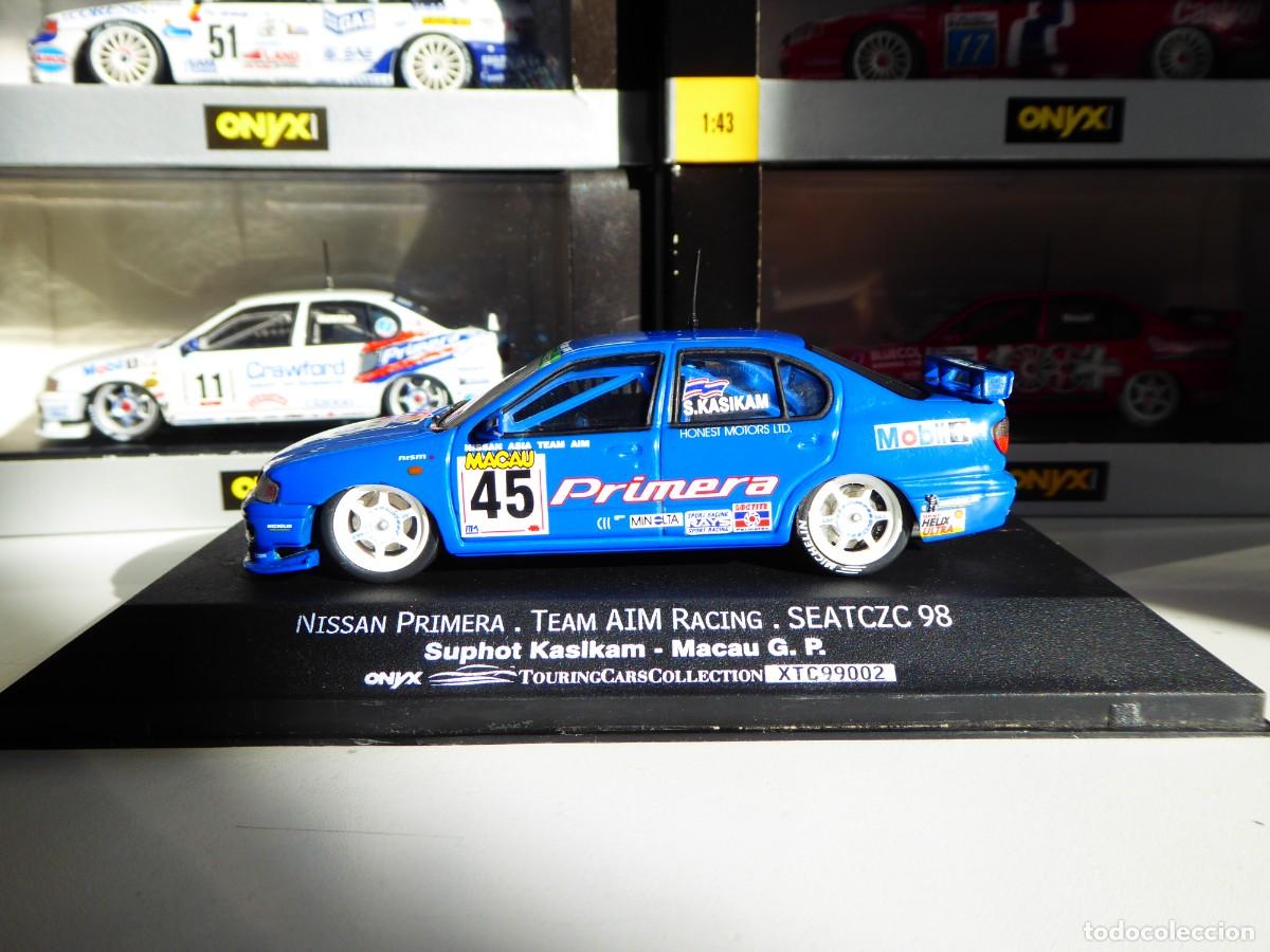 Coches a escala: 1/43 Vitesse Onyx Nissan Primera Team AIM Racing #45 Macau Seatczc 1998