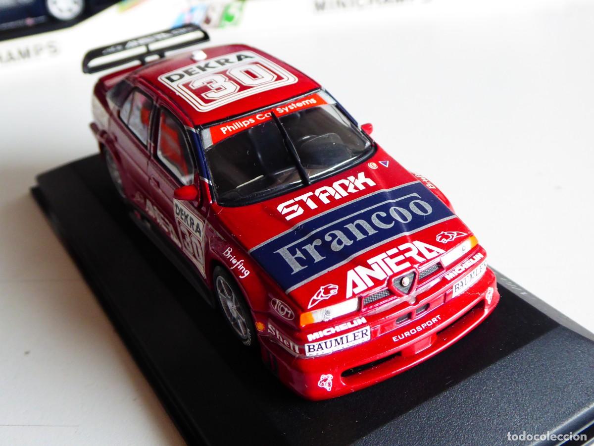 Coches a escala: 1/43 Minichamps Alfa Romeo 155 V6 TI Antera Stark Francoo #30 DTM 1994 Giudici