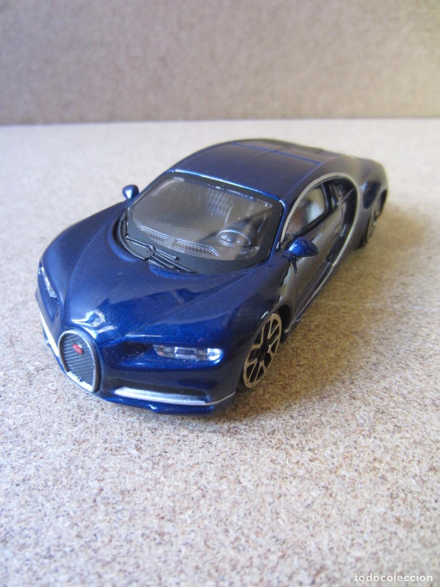 Coches a escala: Bugatti Chiron escala 1,43 (Bburago)