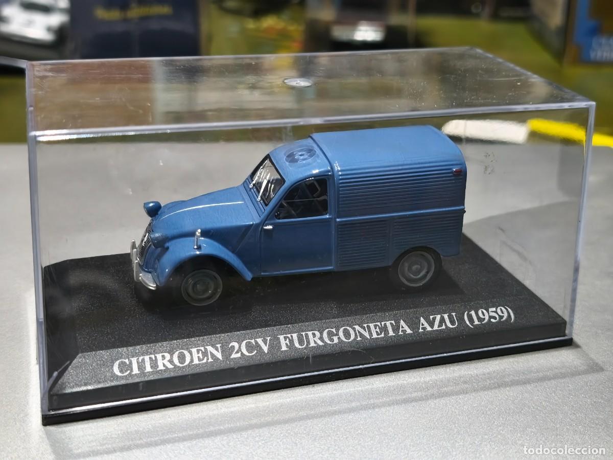 Coches a escala: Citro&euml;n 2CV Furgoneta Azu.(1959). Altaya. Escala 1/43. Completo.