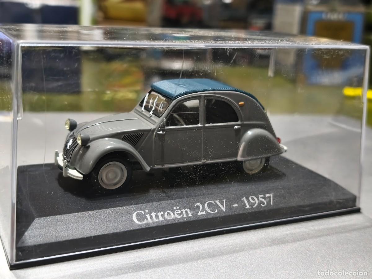 Coches a escala: Citro&euml;n 2CV (1957) Escala 1/43. Altaya.