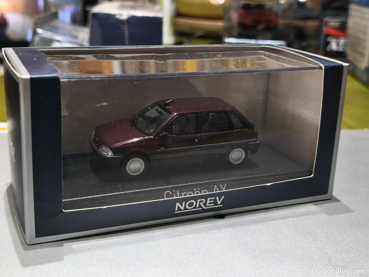 Coches a escala: Citro&euml;n AX Ten (1992) Opera Red. Escala 1/43. Norev 155163