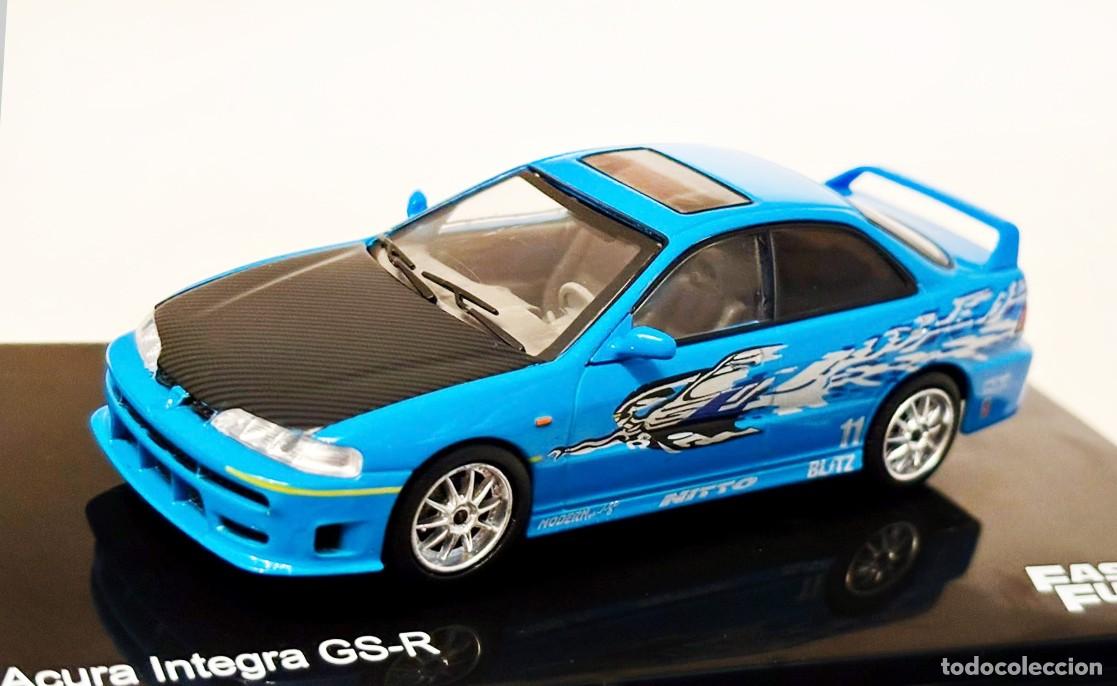 Coches a escala: ACURA INTEGRA GS-R FAST & FURIOUS COLLECTION 1/43 ALTAYA CON CAJA