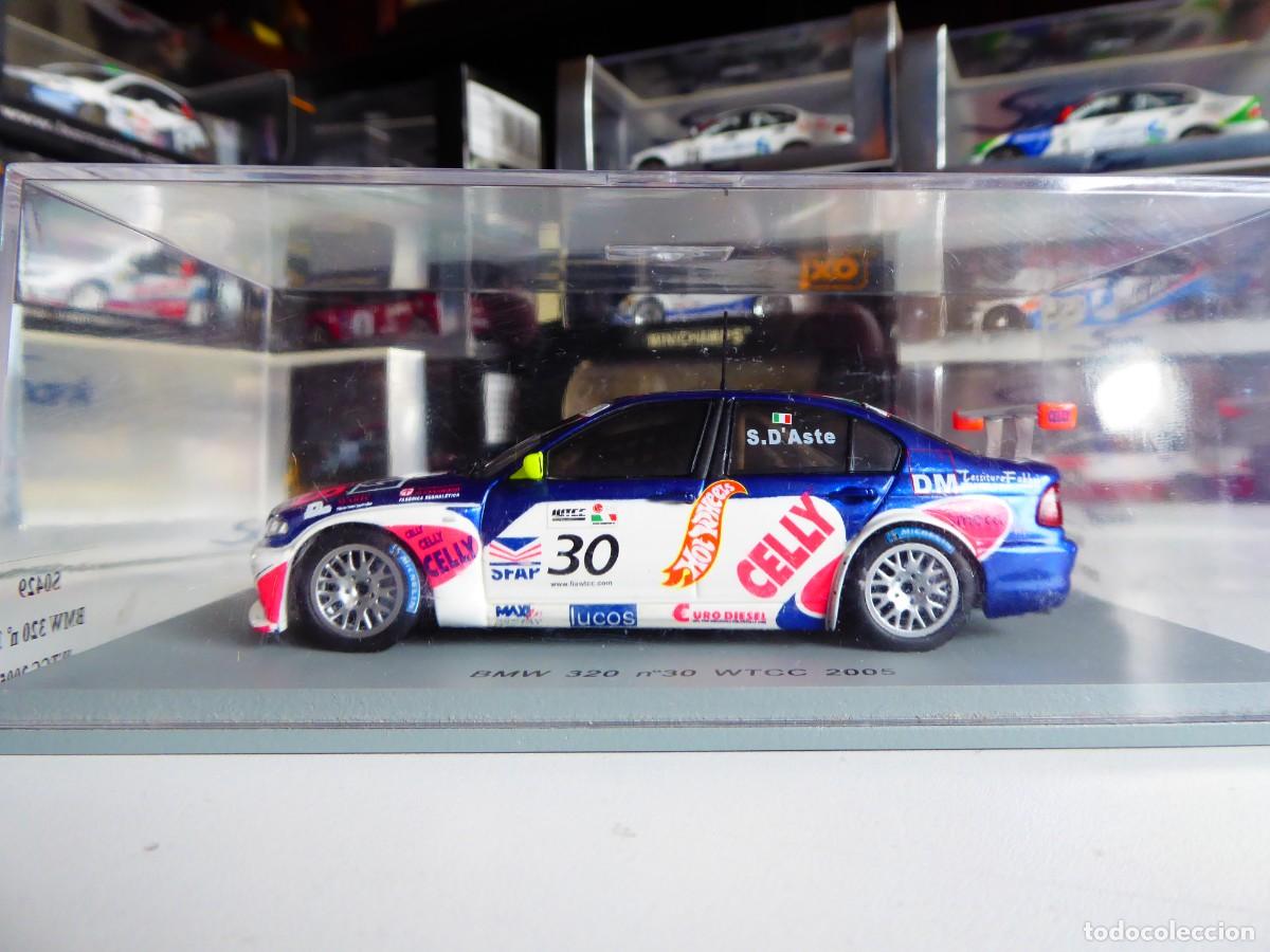 Coches a escala: 1/43 Spark BMW 320 E46 Fomas Hotwheels Celly #30 WTCC 2005 D'Aste