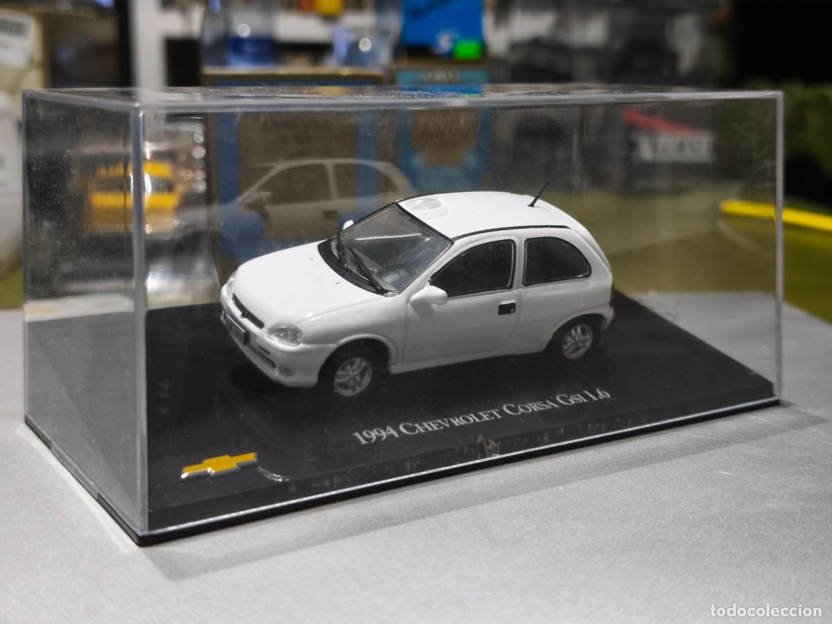 Coches a escala: Chevrolet Corsa GSI 1.6. Opel Corsa. (1994) Escala 1/43. Salvat Ixo.