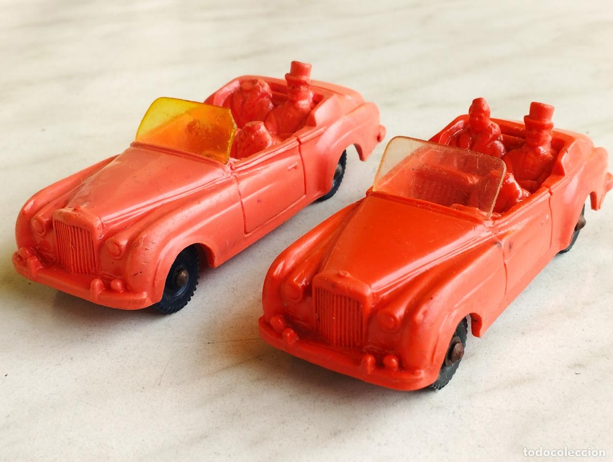 Coches a escala: LOTE 2 COCHES BENTLEY S2 CHURCHIL DE STELCO TOMTE LAERDAL ESCALA APROX. 1,43