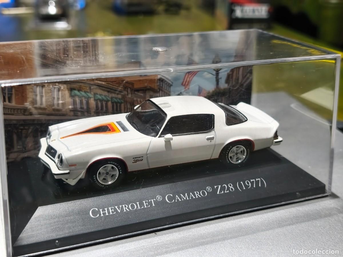 Coches a escala: Chevrolet Camaro Z28 (1977). Escala 1/43. American Cars Altaya.
