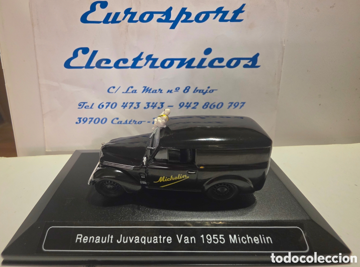 Coches a escala: Renault Juvaquatre Van Michelin 1955 1/43