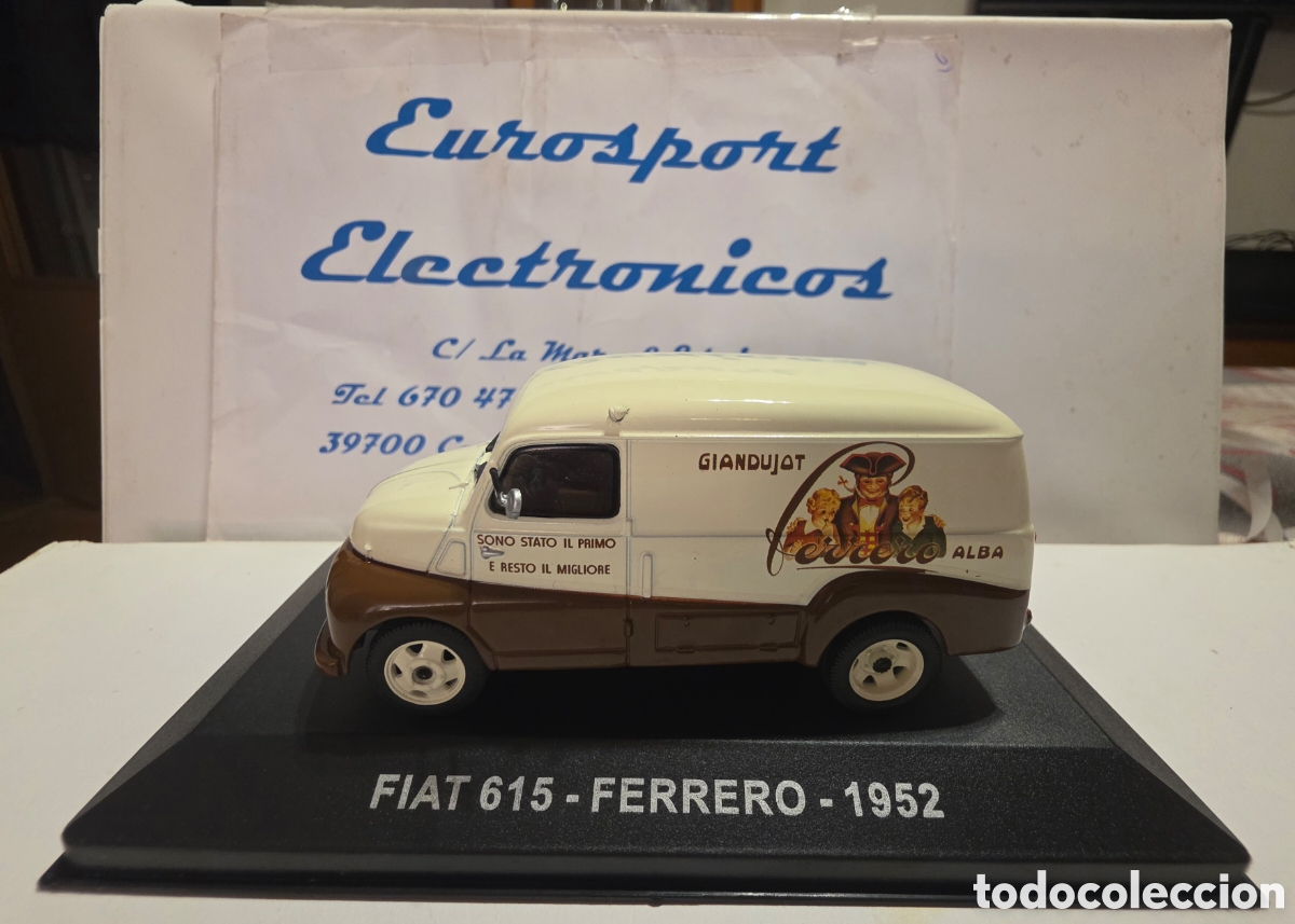 Coches a escala: Fiat 615 Ferrero 1952 escala 1/43