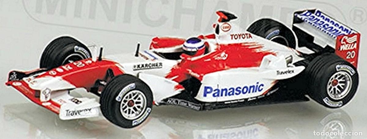 Coches a escala: Panasonic Toyota Racing TF103 Olivier Panis (Escala 1:43) F1 Coche de Formula 1 Minichamps 400030020
