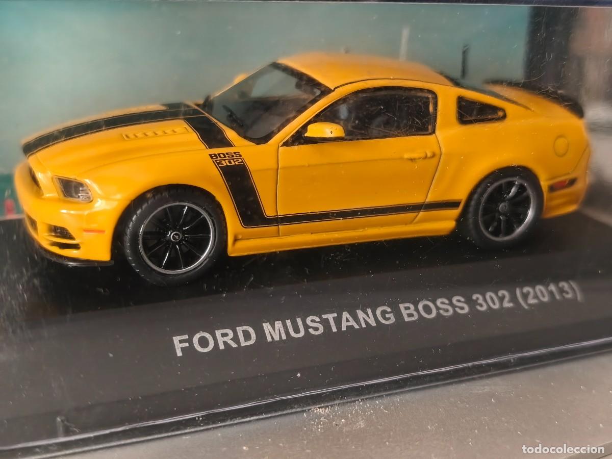 Coches a escala: Ford Mustang Boss 302 (2013). Escala 1/43. Planta DeAgostini.