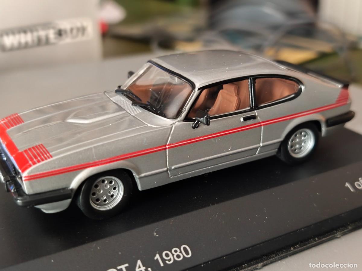 Coches a escala: Ford Capri MK III GT4 Silver. Escala 1/43. WhiteBox WB163.