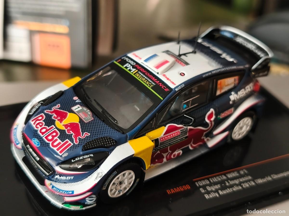 Coches a escala: Ford Fiesta WRC #1 Ogier-Ingrassia. Rally Australia 2018.Escala 1/43. Ixo Models RAM690