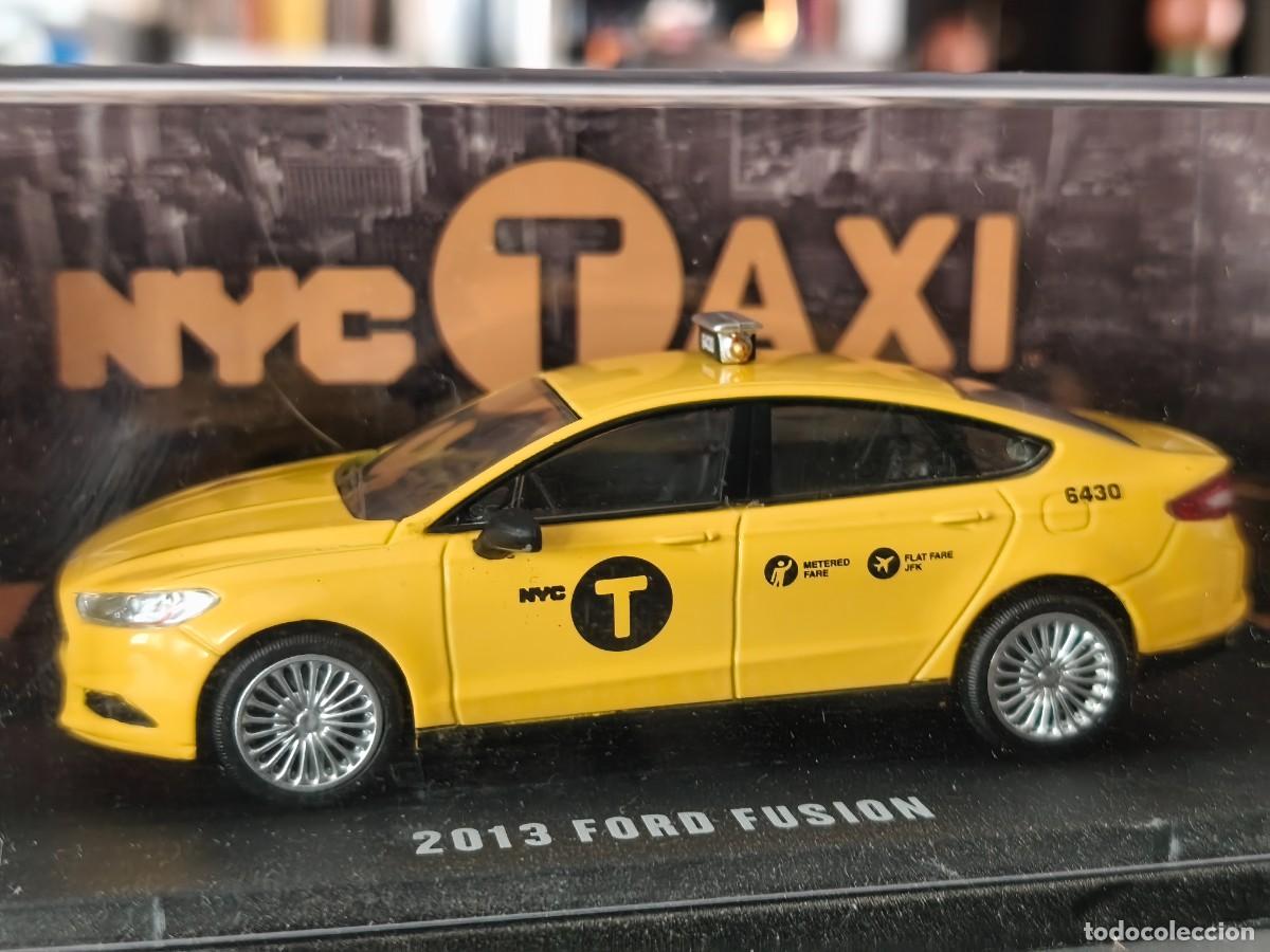 Coches a escala: Ford Fusion (2013).Taxi New York. Escala 1/43. Limited Edicion. Greenlight 86170.