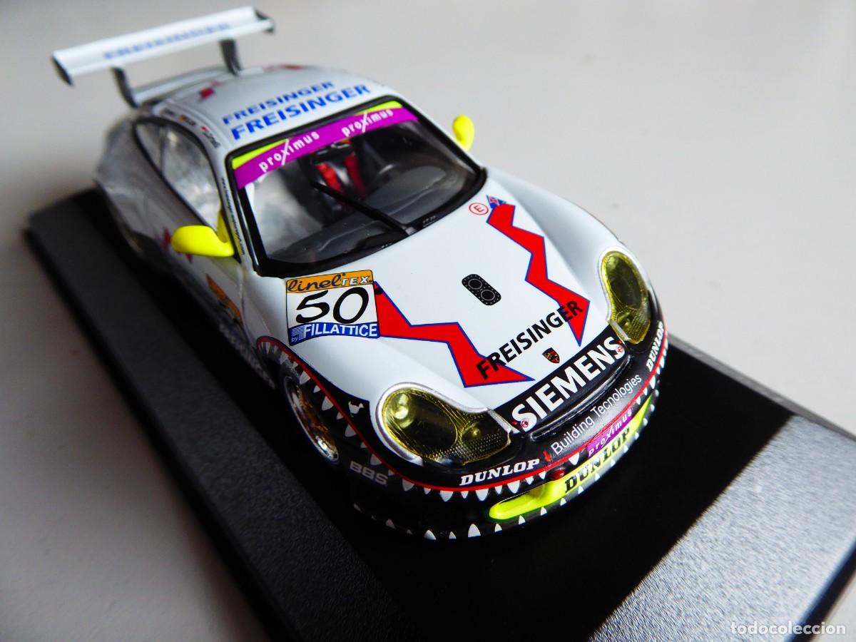 Coches a escala: 1/43 Minichamps Porsche 911 GT3 RS Freisinger Siemens #50 Winner 24H Spa 2003