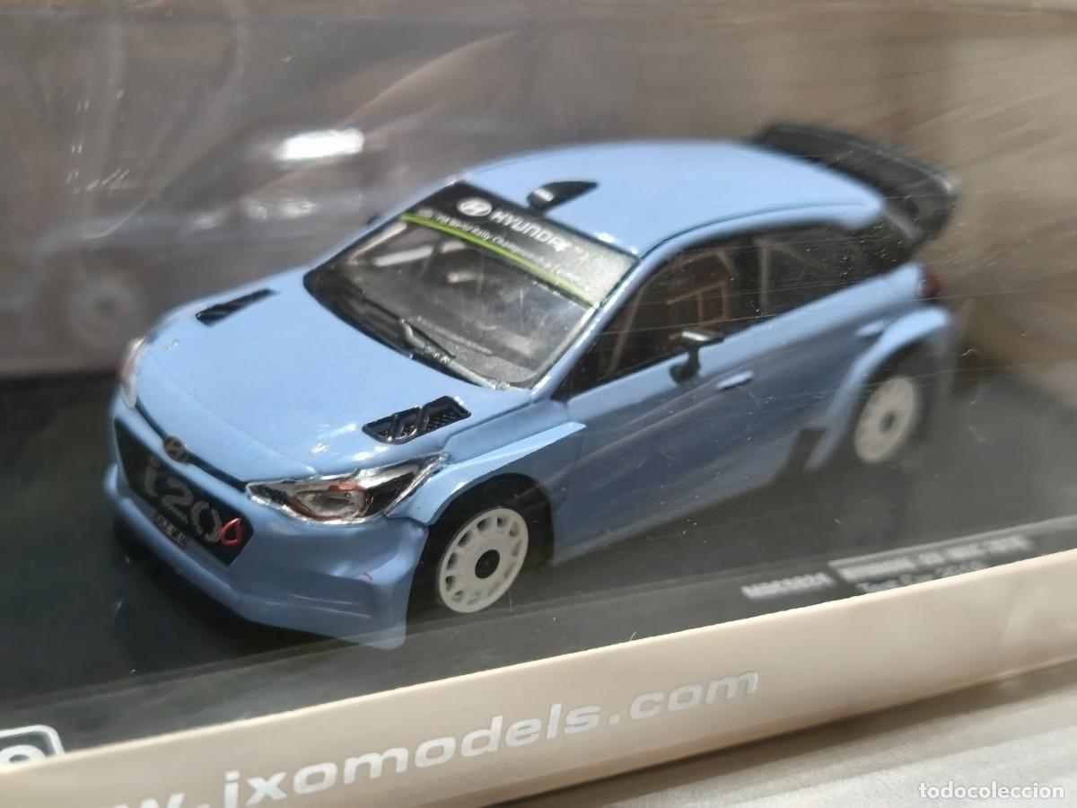 Coches a escala: Hyundai i20 WRC 2016. Test Car Dani Sordo / H.Padoon . IXO Models MDCS024. Escala 1/43.