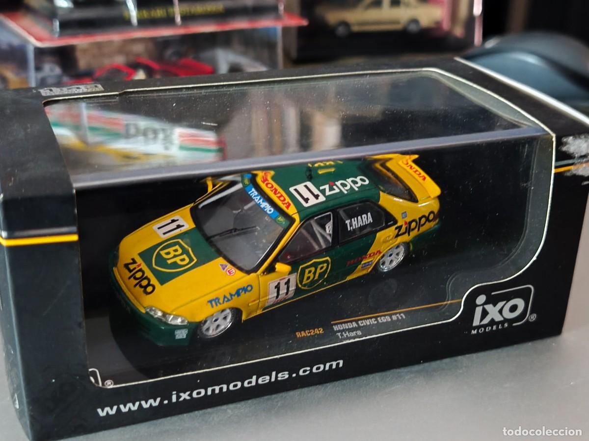 Coches a escala: Honda Civic EG9 #11 .T.Hara. JTCC 1994.Escala 1/43. IXO Models RAC242 BP. Zippo.