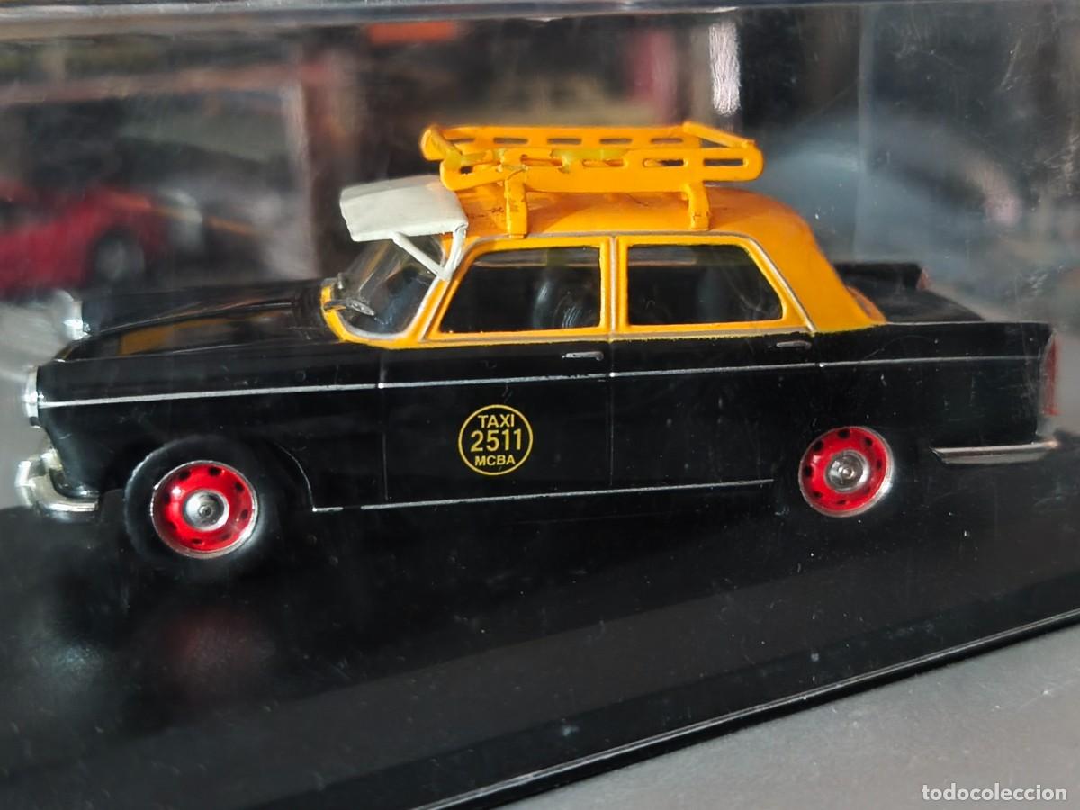 Coches a escala: Peugeot 404 Taxi Buenos Aires. Escala 1/43. Altaya.
