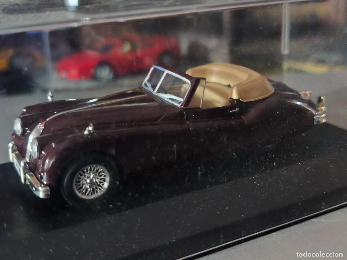 Coches a escala: Jaguar XK 140.Convertible (1956) Escala 1/43. Edicola EF010