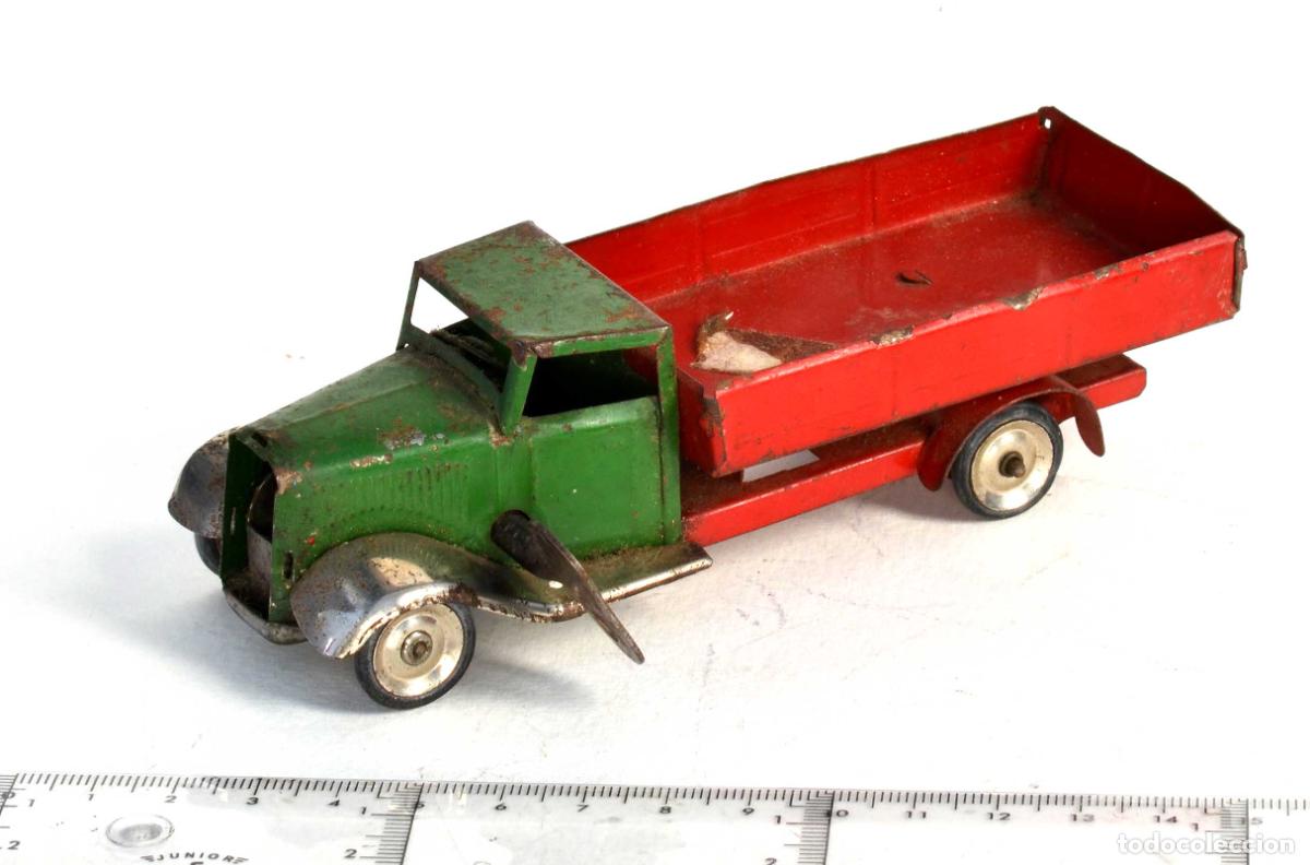 Coches a escala: CAMI&Oacute;N TRI-ANG MINIC TOYS - MADE IN ENGLAND - PARA RESTAURAR - 1930,S - NO RICO . NO PAY&Aacute;