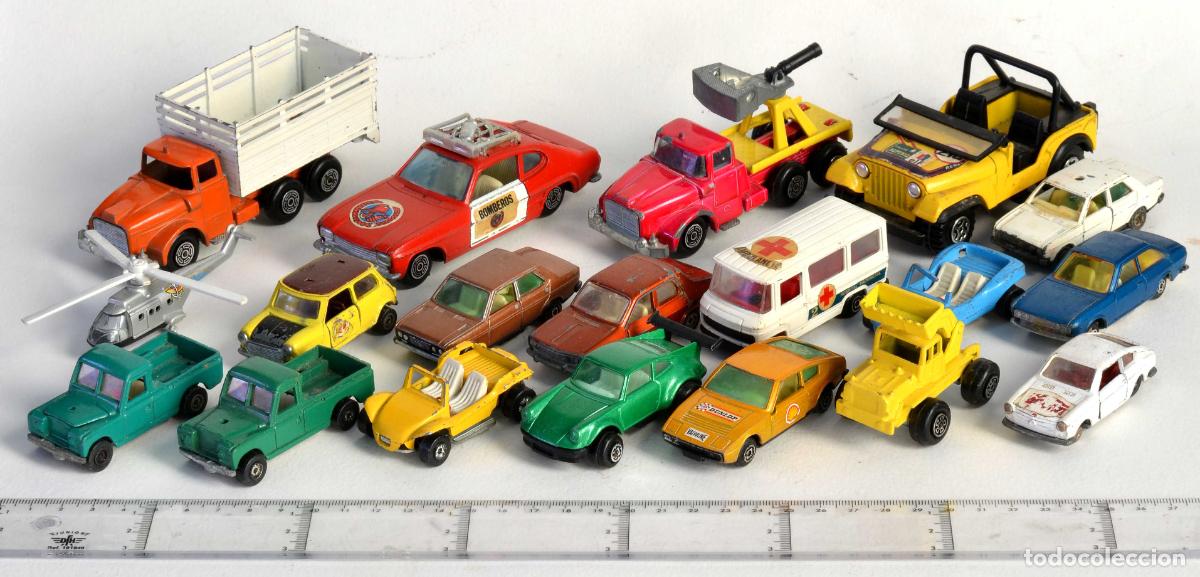 Coches a escala: LOTE DE 19 - VEH&Iacute;CULOS GUISVAL - MADE IN SPAIN - VARIAS ESCALAS.