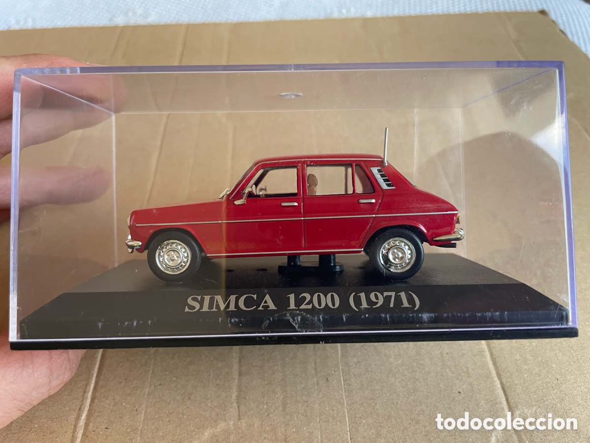 Coches a escala: Miniatura Simca 1200 (1971 ).Escala 1:43