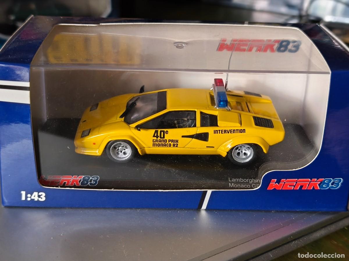 Coches a escala: Lamborghini Countach Pace Car Monaco GP 1982. Escala 1/43 . Werk83