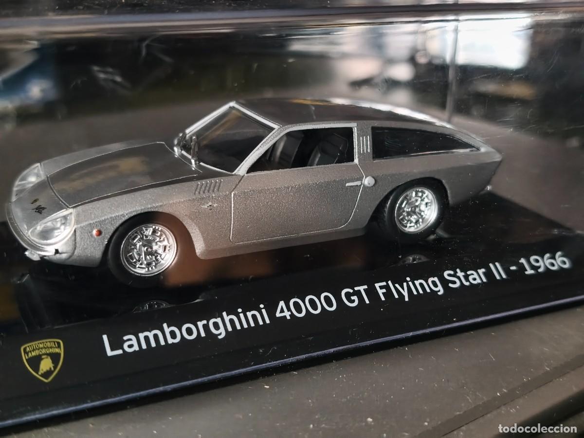 Coches a escala: Lamborghini 4000 GT Flying Star II (1966). Escala 1/43. IXO Salvat.