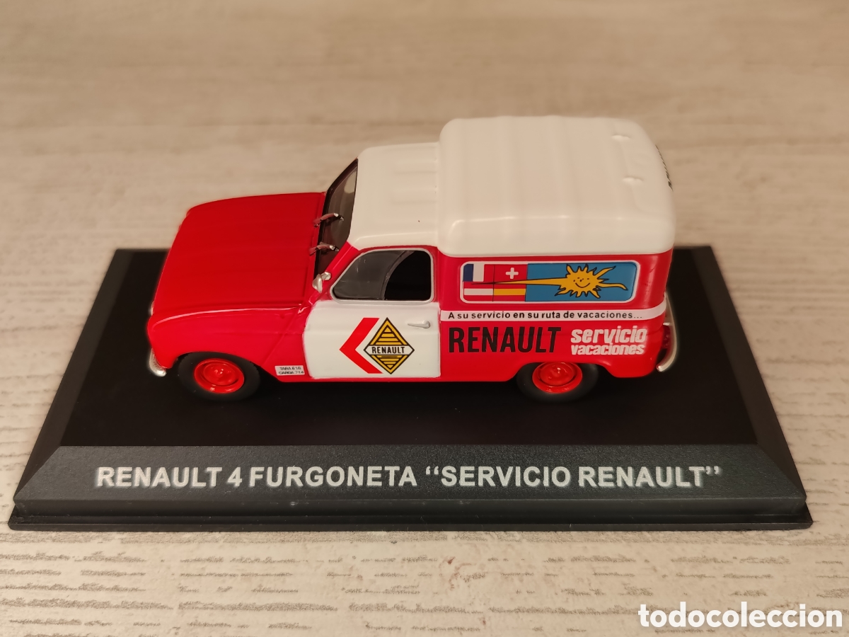 Coches a escala: RENAULT 4F '71 ASISTENCIA.