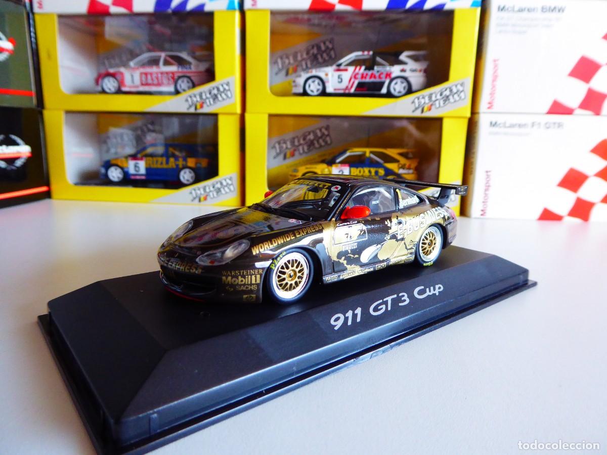 Coches a escala: 1/43 Minichamps Porsche 911 GT3 Cup UPS E - Business #1 Carrera Cup Limited Dealer Edition