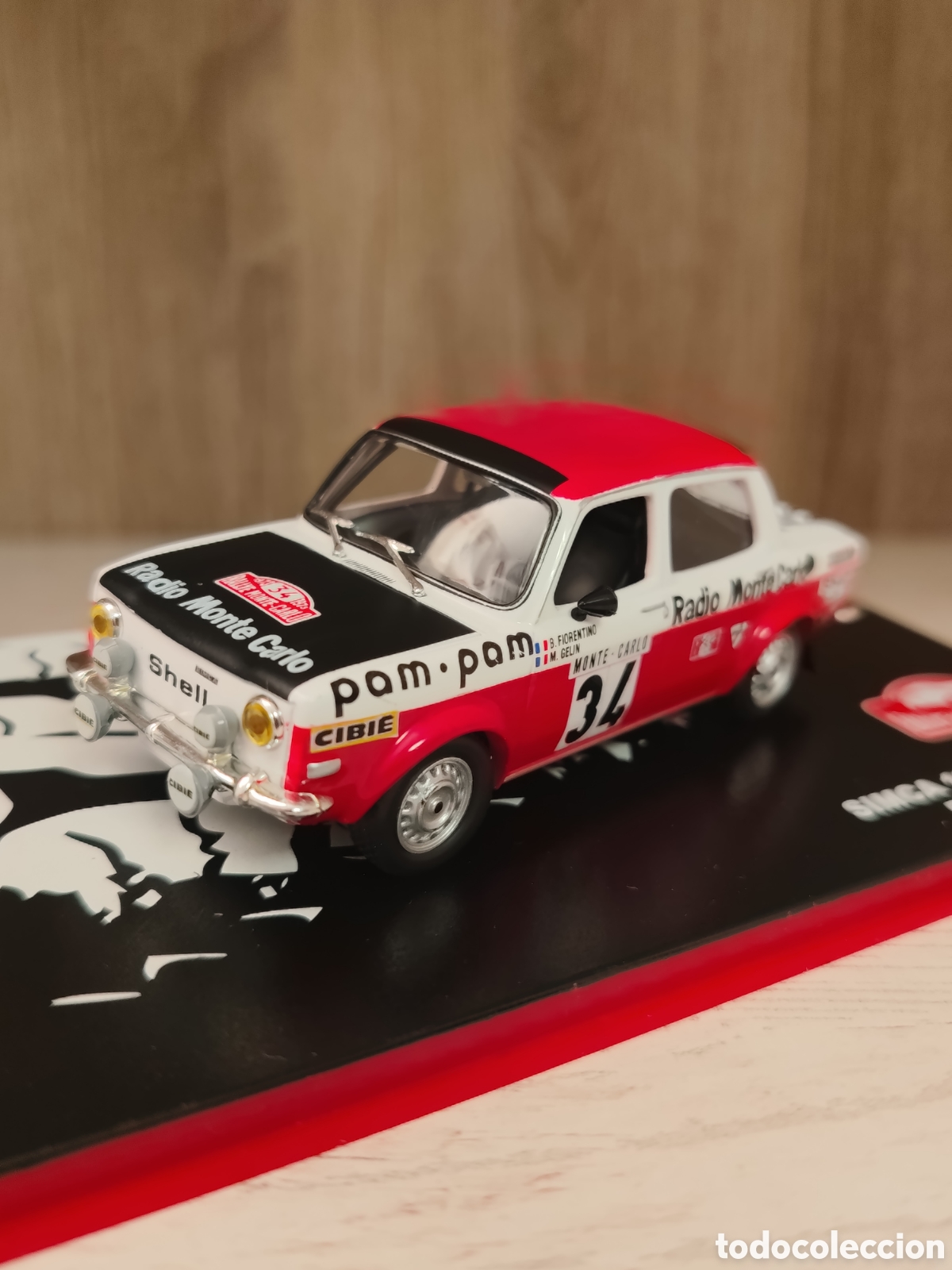 Coches a escala: SIMCA 1000 RALLY 2 MONTECARLO