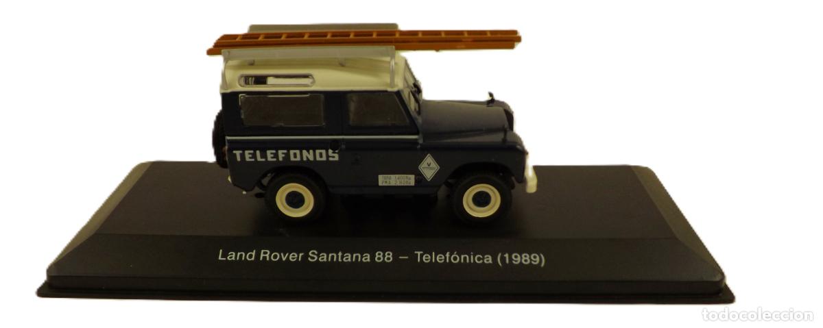 Coches a escala: Land Rover Santana 88 Telef&oacute;nica Escala 1:43