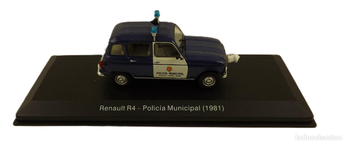 Coches a escala: Renault R-4 Polic&iacute;a Municipal Radar Escala 1:43
