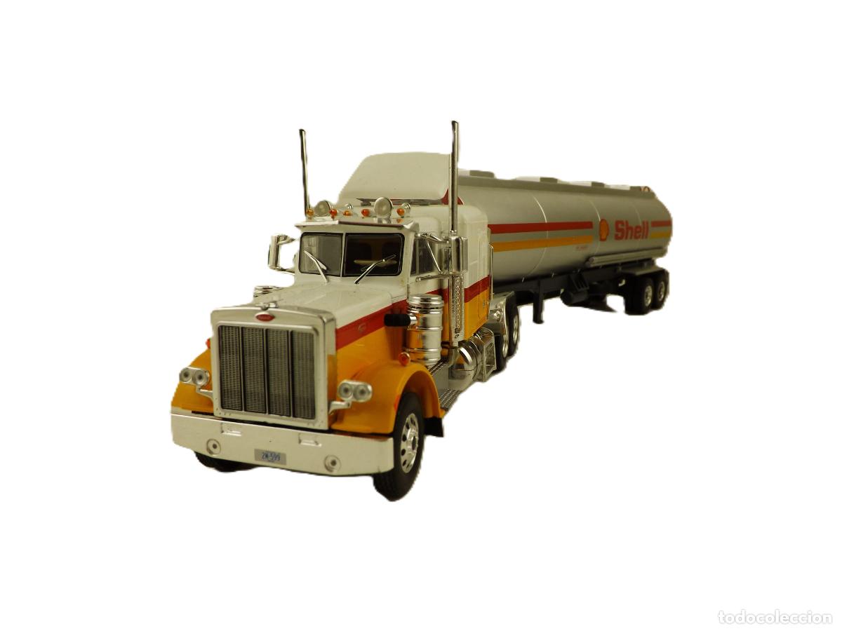 Coches a escala: Shell Cami&oacute;n transporte cisterna Escala 1:43