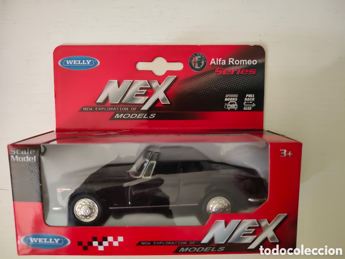 Coches a escala: Welly 1/43 Alfa Romeo 2600 spider