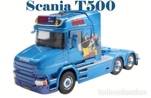 Coches a escala: 1/43 Cami&oacute;n truck tuning Scania T500 Suecia 2015 Popeye