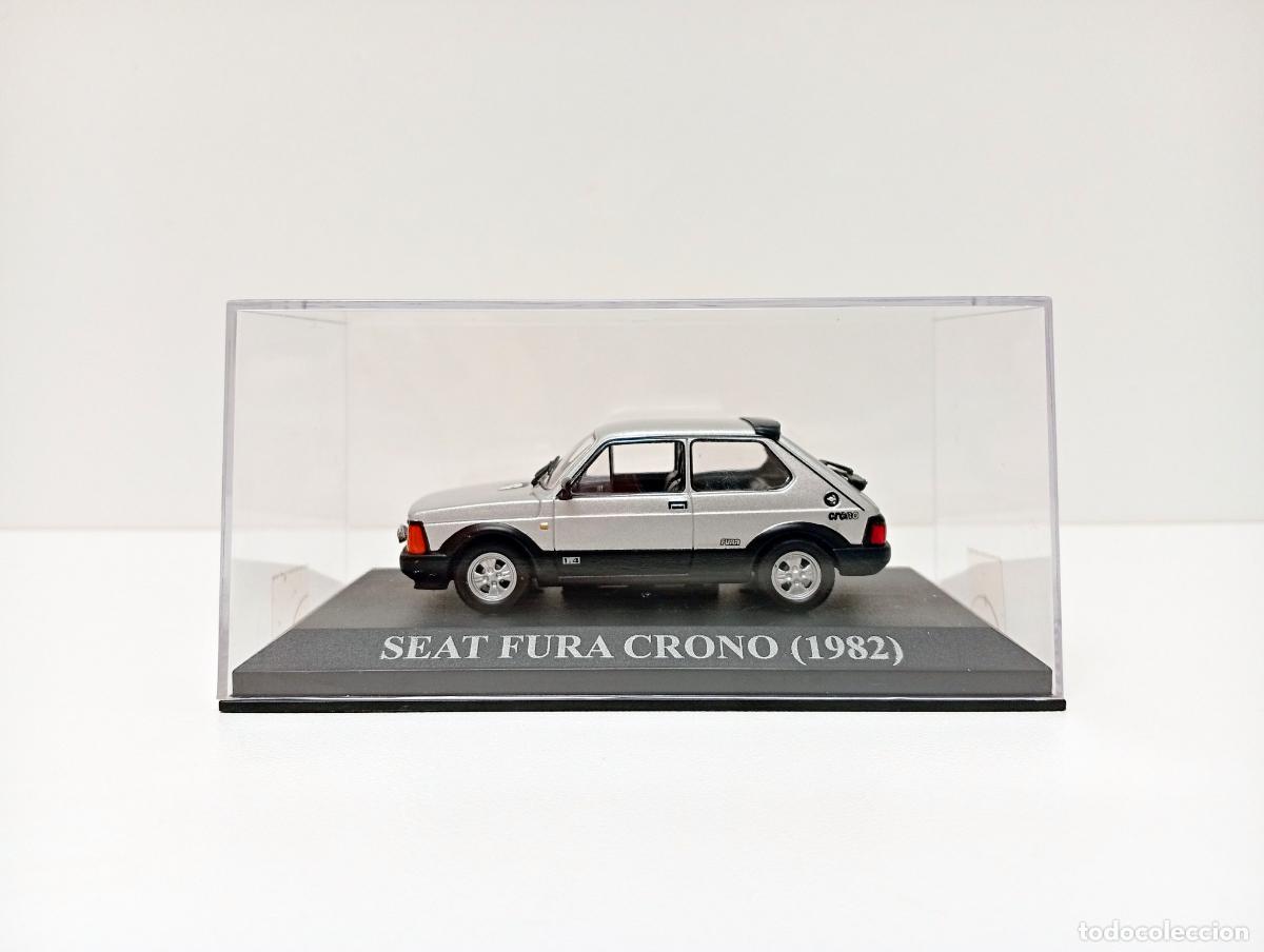 Coches a escala: SEAT FURA CRONO 1982 IXO ALTAYA COCHE 1:43 NQC NUESTROS QUERIDOS COCHES A&Ntilde;OS 80 MATR&Iacute;CULA BARCELONA
