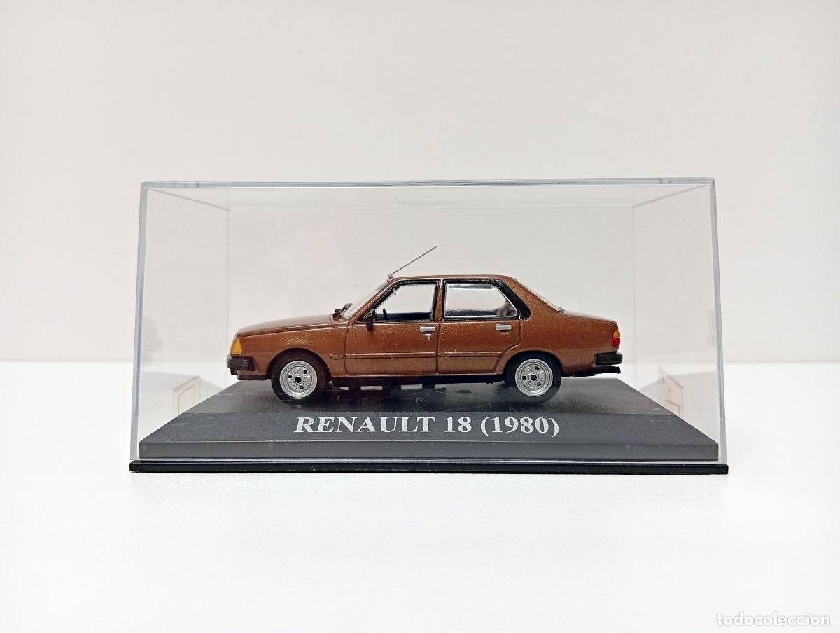 Coches a escala: RENAULT 18 1980 IXO ALTAYA COCHE 1:43 NQC NUESTROS QUERIDOS COCHES A&Ntilde;OS 80 MATR&Iacute;CULA ZAMORA R18 R-18