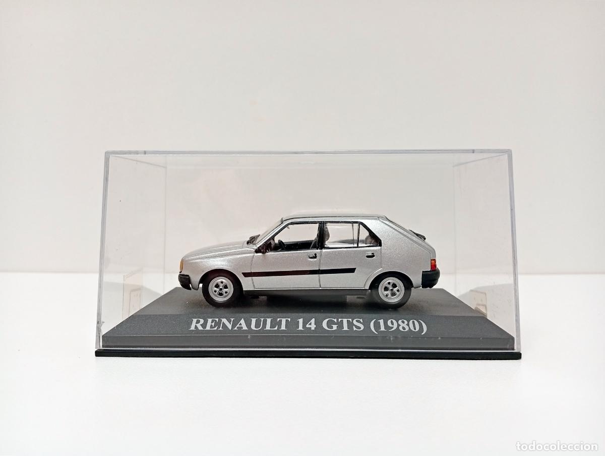 Coches a escala: RENAULT 14 GTS 1980 IXO ALTAYA COCHE 1:43 NQC NUESTROS QUERIDOS COCHES A&Ntilde;OS 80 MATR&Iacute;CULA TERUEL R14