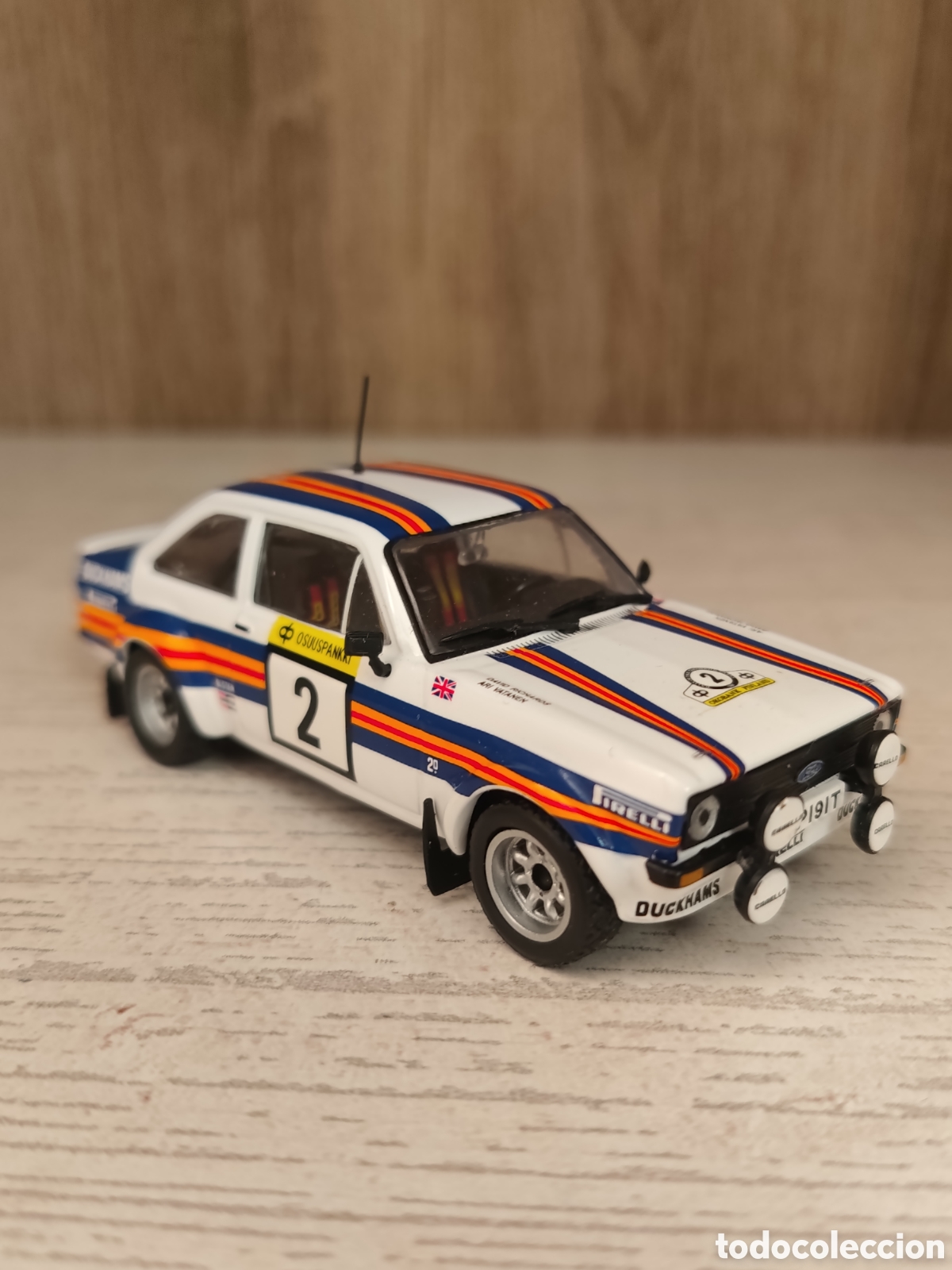Coches a escala: FORD ESCORT mk II VATANEN