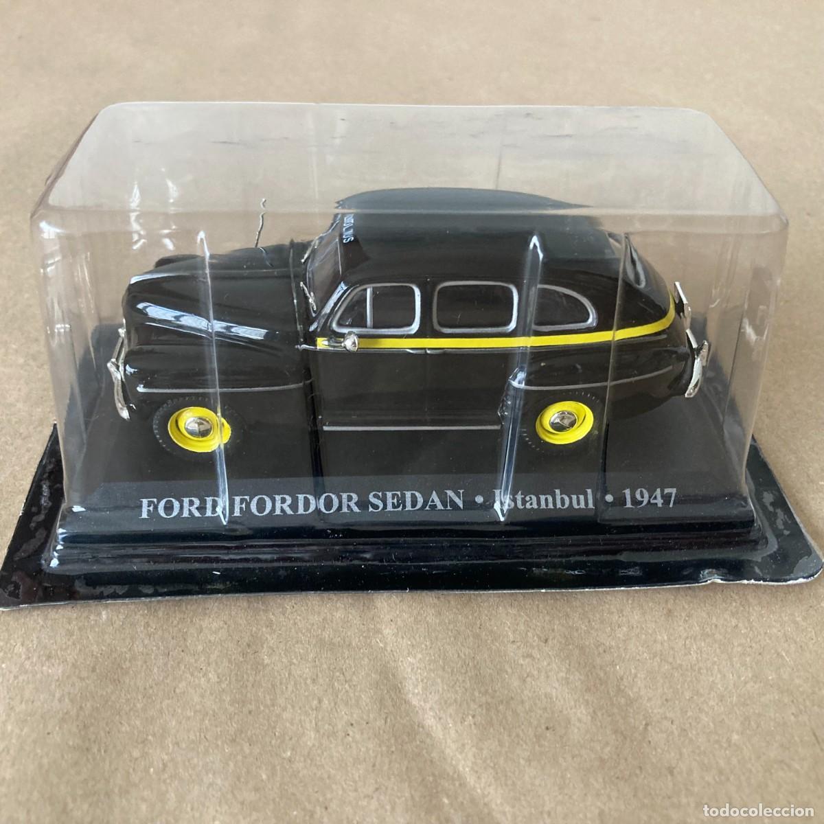 Coches a escala: COCHE COLECCI&Oacute;N TAXIS DEL MUNDO TAXI FORD FORDOR SEDAN ISTANBUL TURQU&Iacute;A 1947 IXO ALTAYA, ESCALA 1/43