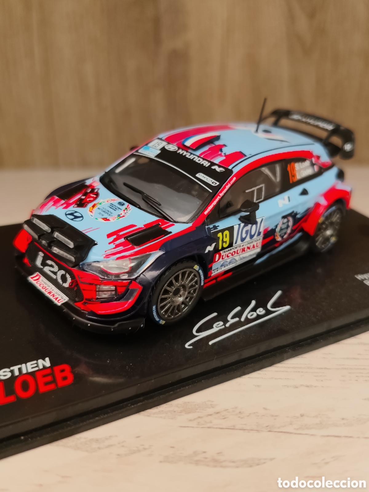 Coches a escala: HYUNDAI i20 WRC LOEB.