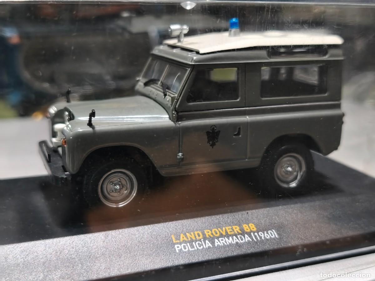 Coches a escala: Land Rover 88 Policia Armada (1960). Escala 1/43. Altaya IXO.