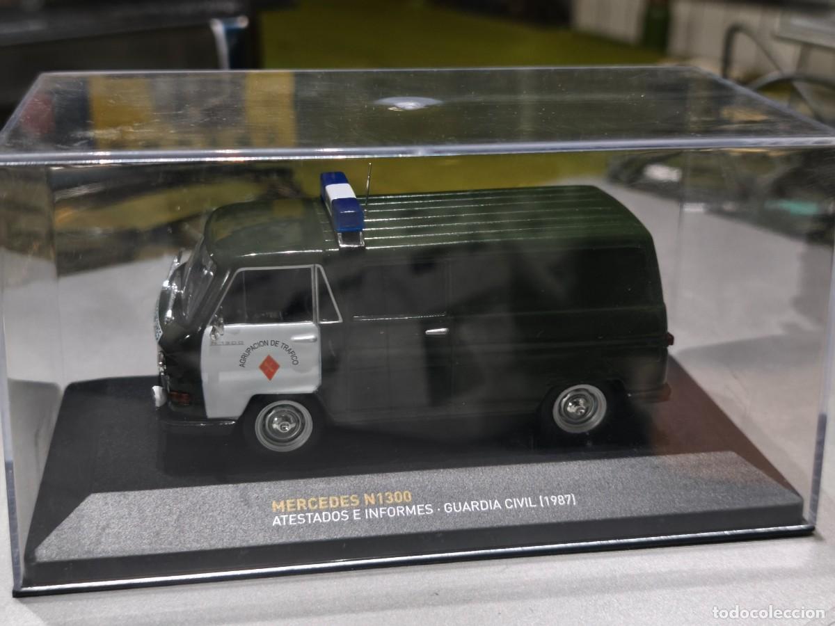 Coches a escala: Mercedes N 1300. N1300. Atestados e Informes. Guardia Civil (1987) Escala 1/43. Altaya.