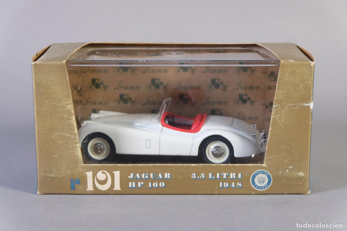 Coches a escala: R&eacute;plica coche Jaguar HP 160 3,5 Litri 1948 - BRUMM escala 1:43 (r101) - en su caja