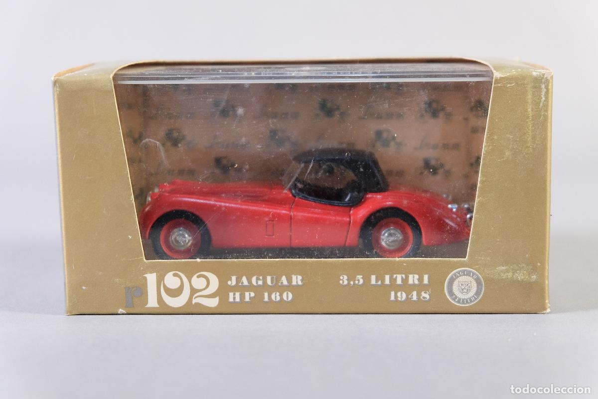 Coches a escala: R&eacute;plica coche Jaguar HP 160 3,5 Litri 1948 - BRUMM escala 1:43 (r102) - en su caja